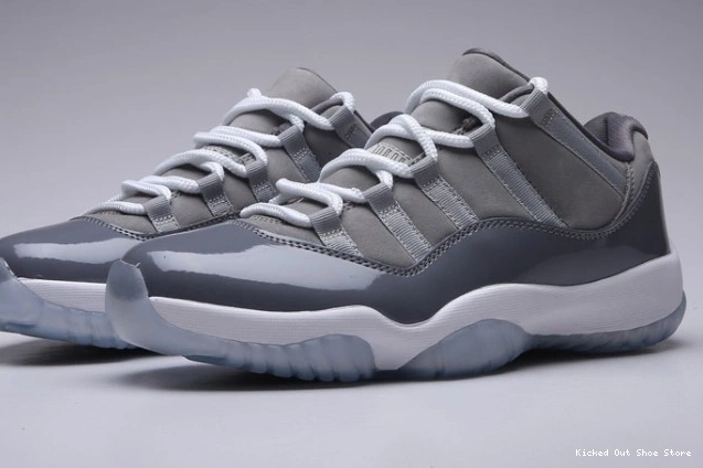 Kick Theory Air Low Cool 11 Jordan Grey 528895-003 0725